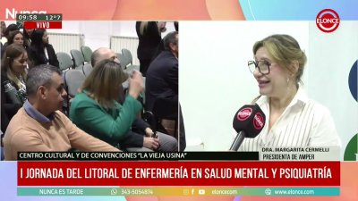 Destacan el rol de enfermería en salud mental durante jornada regional